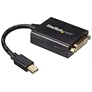 StarTech MDP2DVI Mini DisplayPort to DVI Video Adapter Converter