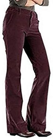 Pantalon Pantalon En Velours Cotele Bootcut Femmes Taille Courte De Eddie Bauer Bourgogne 36 6 Amazon Fr Vetements Et Accessoires