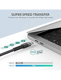 Cable USB C a USB C 3A.