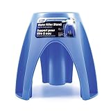 Camco Universal Fit Plastic Water Filter Stand- Supports Water Filter in Upright Position To Reduce Hose Kinking and Maximize Water Flow Rate, Fits 4-Inch Filters - 40775