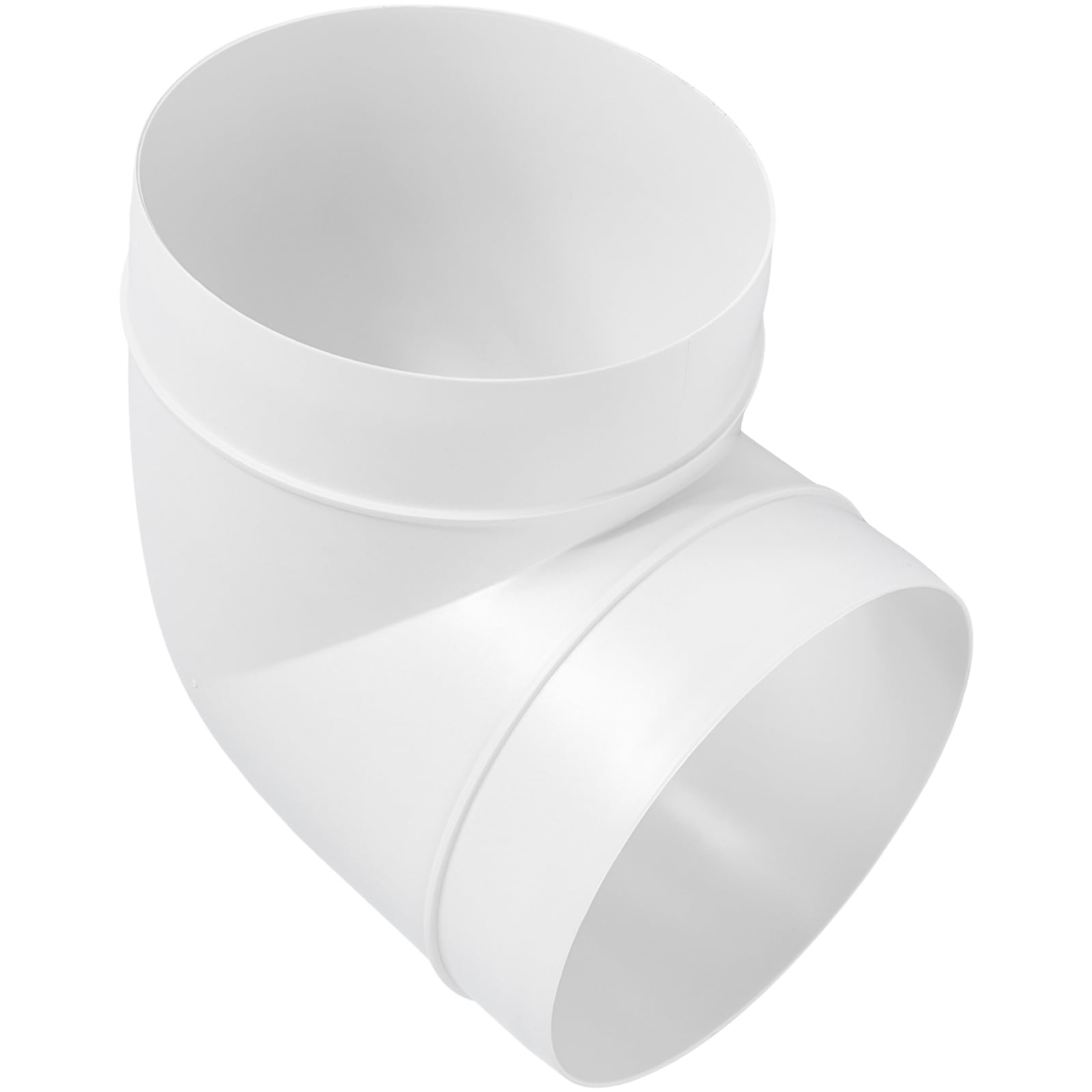 Photo 1 of 90 Degree 5 Inch Duct Connector. Easy to Mount for Flex or Straight Pipe. Connect Straight Duct with Flex Duct in 90 Degrees. HVAC. Heating. Cooling