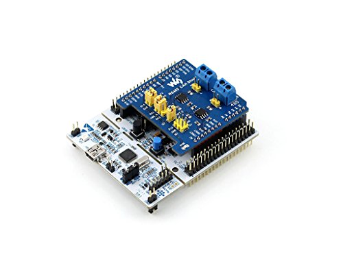 Waveshare RS485 CAN Shield Enable RS485/CAN Communication Functions for STM32 NUCLEO/XNUCLEO Development Board Compatible Arduino UNO, Leonardo 3.3V