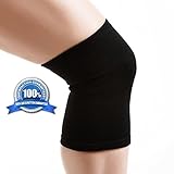 Compression Knee Sleeve by Wolsport - Premier Sports Accessories for Improved Circulation & Relief from Arthritis & Joint Pain - Choose Quality !