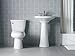 KOHLER K-4639-47 Cachet Round, Grip-Tight Bumpers, Quiet-Close, Quick-Attach Hardware, No Slam Toilet Seat, Almond