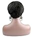Dreambeauty Human Wigs Short 100% Natural Hair Wigs for Women