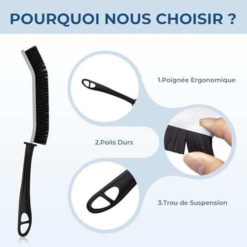 Brosse à Joints (3, Noir)