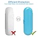 Travel Case for Electric Toothbrush Carrying Case Toothbrush Holder (Blue)