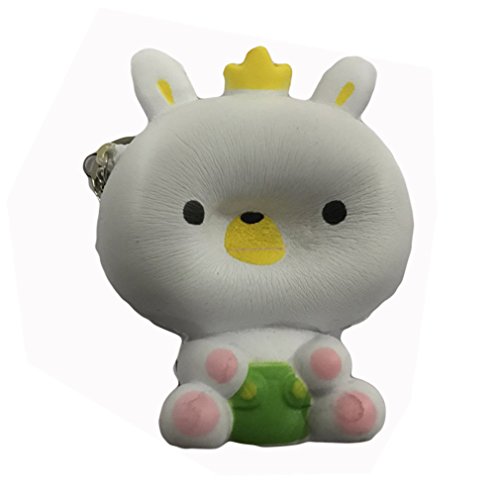 Vipe Kawaii Slow Rising Squishy Slice Bear Cream Scented Slow Rising Hand Wrist Toy Color Random - Thumbnail 4