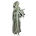 Holidayana Animatronic Floating Skeleton- Motion Activated Halloween Decoration with Lighted Eyes & Scary Sounds