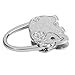 Table Foldable Purse Bag Rhinestone Elephant Hanger Handbag Hook Holder
