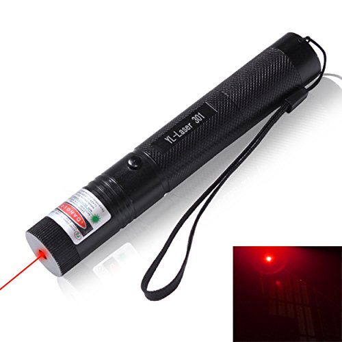 Dequn Wang High Power 650nm Red Beam Laser Pointer Lazer Projector Flashlight Pen
