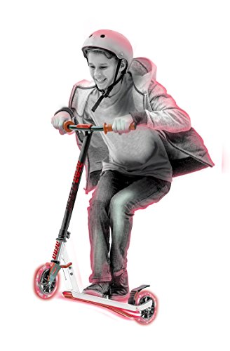 Neon Flash Scooter, Red, One Size