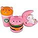 WATINC Kawaii Jumbo Pink coffee cat 3Pcs Squishy Slow Rising Sweet Scented Vent Charms Kid Toy Hand Toy, Stress Relief Toy, decorative props Doll Gift Fun Large (Pink coffee cat 3Pcs)