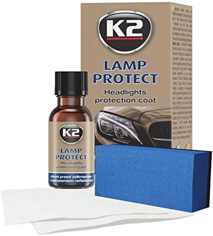 K2 LAMP PROTECT Headlight Protective Liquid Coating Prevents Yellowing 12 MONTHS