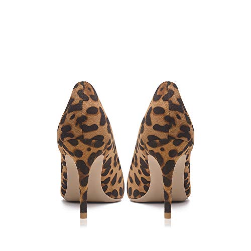 GENSHUO Zapatos de Tacón Mujer Moda 8CM Puntiagudas Tacón de Aguja Tacón para Vestido de Fiesta Bombas de Tacón Bajo,35… GENSHUO Zapatos de Tacón Mujer Moda 8CM Puntiagudas Tacón de Aguja Tacón para Vestido de Fiesta Bombas de Tacón Bajo,35… - Imagen 6