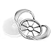 Artaste 59519 All Metal Die Cast Zinc Apple Corer and Divider with Stainless Steel Blades