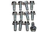 12 (Twelve) Spindle Bolts Replace Cub Cadet MTD Troy-Bilt 710-1260A 710-0650 710-04484 Toro 112-0395