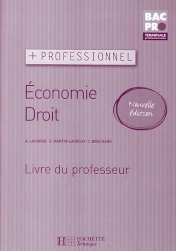 Download Economie-Droit Tle Bac pro : Livre du professeur PDF