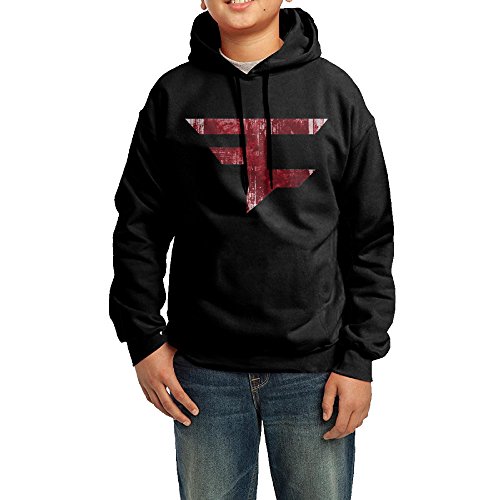 Boys Faze Clan Team Logo Hoodie Black Buy Online In United Arab