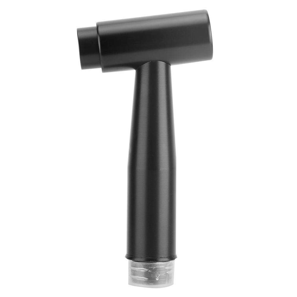 Cikonielf Bidet Sprayer, G1/2 Thread Aluminum Handheld Toilet Sprayer, Black, for Bathroom Cleaning with One-Button Operation