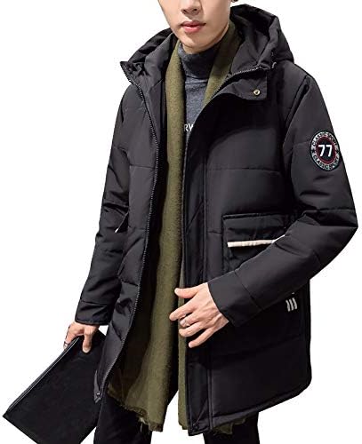ダウンジャケット メンズ ロング 返品不可 中綿 ジャケット 防寒 コート 大きいサイズ カジュアル アウター 冬 フード付き ウルトラライト