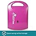 Holstein Housewares HF-09031M Non-Stick Heart Waffle Maker, Magenta