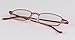 SOOLALA Mens Womens Lightweight Compact Reader Reading Glasses Reader w/Pen Clip Tube Case