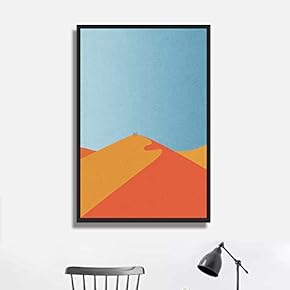 Framed Canvas Wall Art for Living Room, Bedroom Natural Scenery Canvas Prints for Modern Home Decoration Ready to Hang - 16"x24" inches