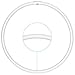 Neewer 50W 12 inches Cool White and Energy Saving Circular Fluorescent Bulb for Neewer Camera Photo Video 14 inches 50W(Equivalent to 400W) 5500K Ring Fluorescent Flash Light (Bulb Only)
