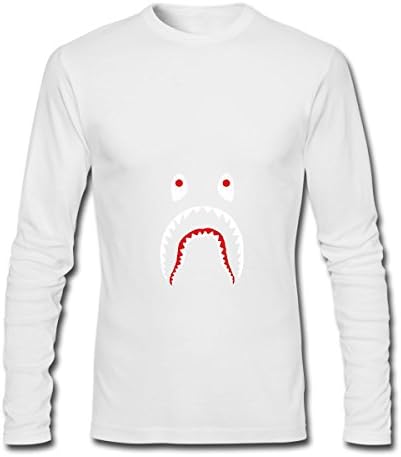 Bape Shark men's sexy Tank Tops White vest Medium