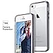 ULAK iPhone SE Case Clear, iPhone 5s case, iPhone 5 case, Clear Slim Fit 5/5S/SE Case with Transparent Flexible Soft TPU Bumper Shock-Absorption Cover -Retail Packaging - Grey