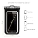 OCASE Waterproof Phone Case, Universal Waterproof Bag Dry Bag With Neck Strap for Apple 6 6S, 6S Plus, SE 5S, Samsung S7 Edge, S6, Note 5, HTC LG Sony Nokia Motorola - Black