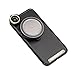 Ztylus 4 in 1 iPhone 8 Plus / 7 Plus Revolver Lens Smartphone Camera Kit: Super Wide Angle, Macro, Fisheye, CPL, Protective Case, Phone Camera, Photo Video (Gunmetal)