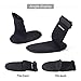 IREENUO Diving Socks 3mm Neoprene Beach Water Socks Youth for Men Women Boys Girls Kids Water Sports Paddle Boarding Kiteboarding Wakeboarding Kayaking (Black, L)