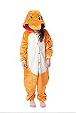 JT-Amigo Kids Unisex Cosplay Pajamas Onesie Charmander Costume