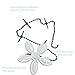 Alovexiong 10 Pack Drain Hair Catcher Flower Shape Hair Catcher Shower Drain Hair Catcher,Kitchen Drain Sink Remover Hair Catcher Strainer for Bathroom,Kitchen