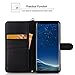 Galaxy S8 Plus Case, Hocase PU Leather Full Body Protective Wallet Case Cover with Credit Card Holders, Wrist Strap, Magnetic Closure for Samsung Galaxy S8 Plus (SM-G955) 2017 - Mandala in Galaxy