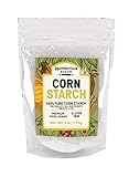 Corn Starch, 3 lb. by Unpretentious Baker, & All-Natural, Gluten Free, Thickening Agent, For Baking & Cleaning Use, Resealable Bag