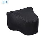 JJC OC-MC0BK Neoprene Camera Cases fits Sony a7 II/a7 R/a7R II/a7R III/a7S/a7S II Series Camera with 50mm 2.8/55mm f1.8/85mm f1.8/16-35mm f4/24-70mm f4/28-70mm f3.5-5.6 lens
