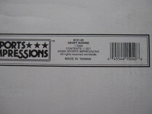 Porcelain Mini Plate of Geoff Bodine #7