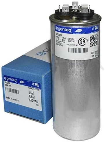 ClimaTek Round Capacitor Fits Carrier Bryant Payne P291-4574RS - 45/7.5 440 Volt