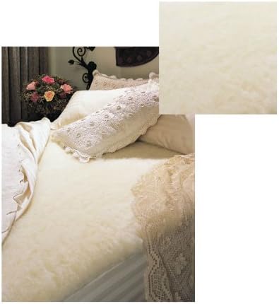 SnugFleece SnugSoft Elite Wool Mattress Topper Pad Cover FULL SIZE 54 X 75