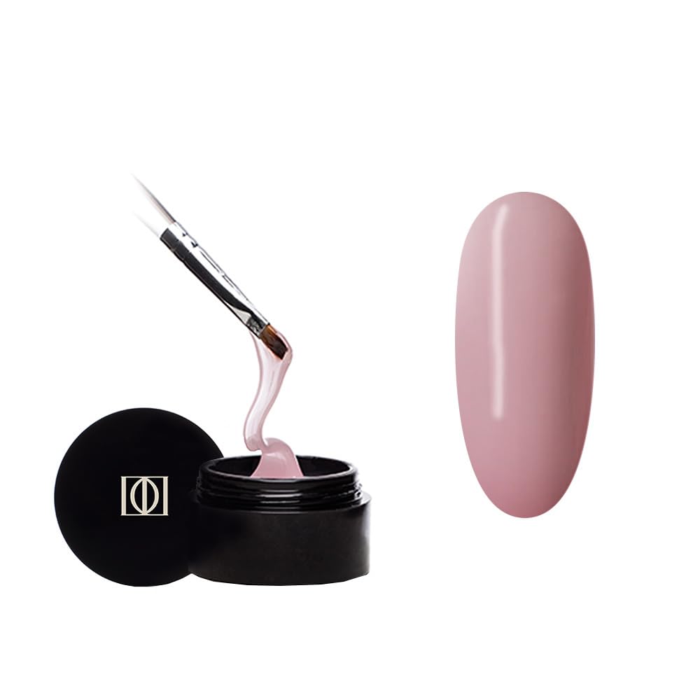 Didier Lab - Premium Builder Gel for Nails Rosa - Hard Gel Nail Builder for Nail Extensions and Nail Repair - Strengthens Natural Nails - LED UV Builder Nail Gel 50g — image 1