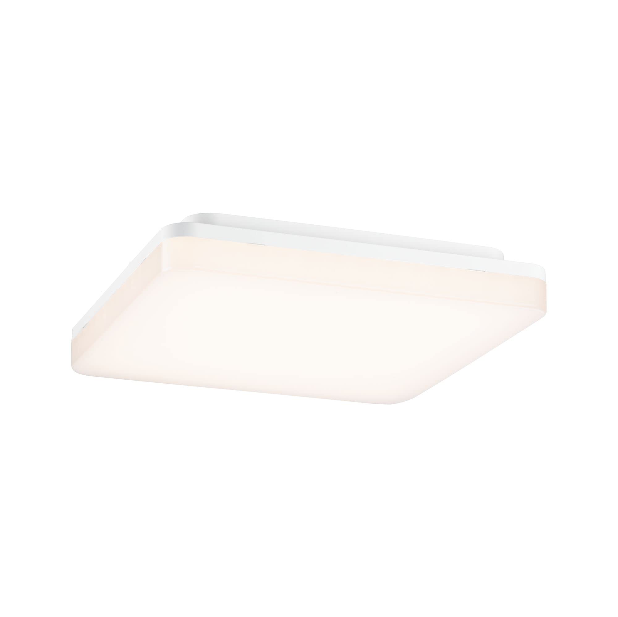 Paulmann 79839 Cela LED Panel WhiteSwitch 280 x 280 mm incl. 1x15.5 watt Ceiling luminaire White matt Light Panel Plastic Warm White 3000 K