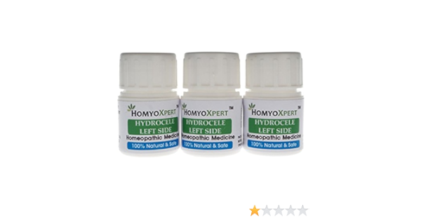 Amazon Com Homyoxpert Hydrocele Left Side Homeopathic Medicine For One Month Health Household