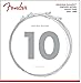 Fender Original Bullet 3150 Electric Guitar Strings, Pure Nickel, Bullet End, 3150R .010-.046