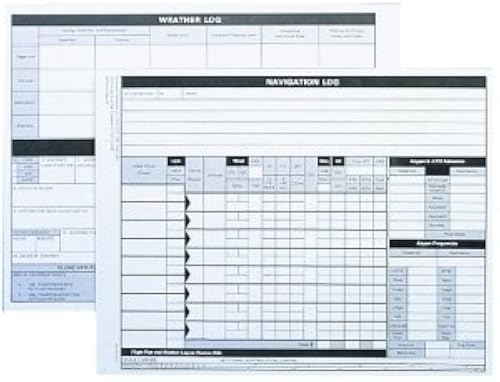 Jeppesen VFR Navigation Log Pad JS436183 in Oman | Whizz Aircraft ...