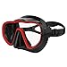 Kraken Aquatics Dive Snorkel Mask Adult | Quality Snorkeling Gear for Adults Scuba Gear Diving Mask Scuba Diving Gear Goggles for Swimming Masks (Red)