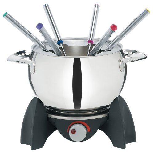 Trudeau 0823004 Electric 11-Piece 3-in-1 Fondue Set