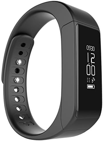 Juboury I5 Plus Wireless Sports Fitness Tracker with Pedometer Sleep Monitoring and Calories Track(Blue)